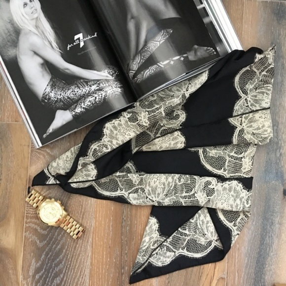 Hair Scarf Headband Ponytail Hair Scarf - Picture 2 of 8